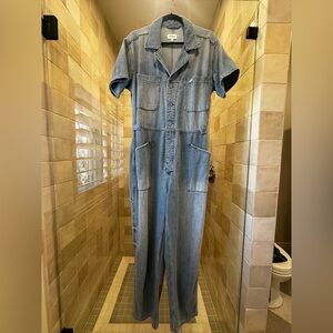 Pistola Classic Blue Cotton Jumpsuit Women’s L
